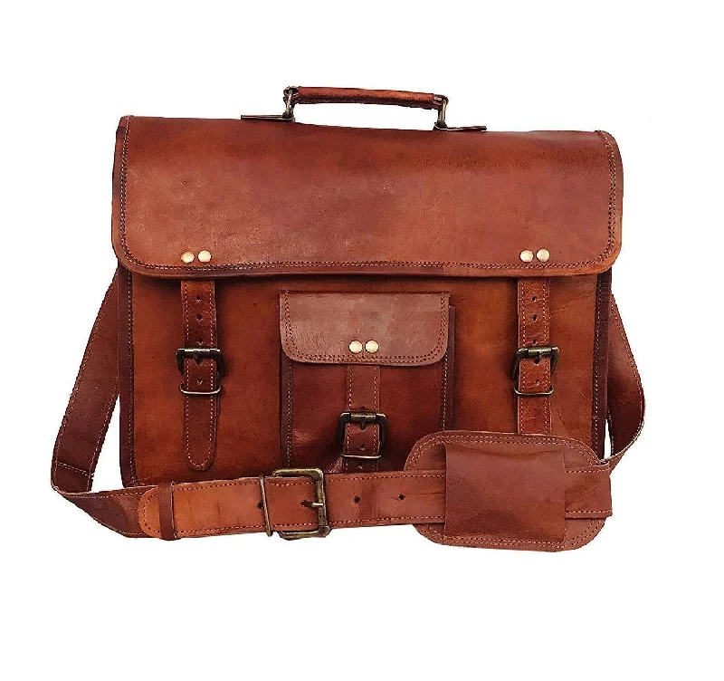 Vintage Satchel Messenger Bag