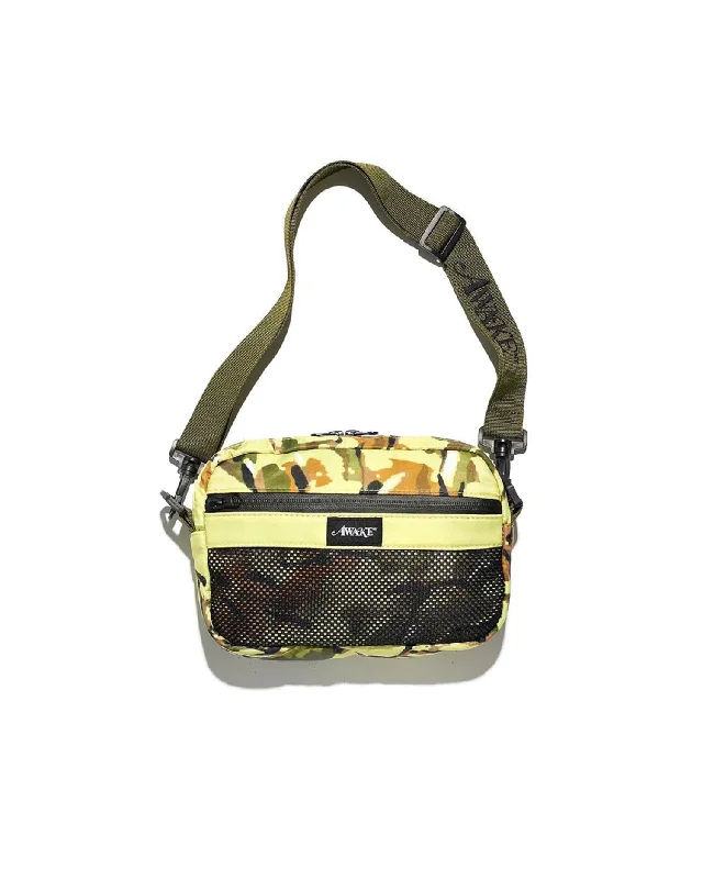 Canvas Logo Messenger Bag - Camo