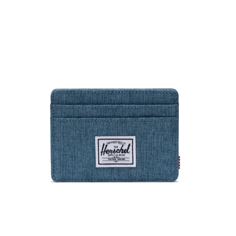 Charlie Wallet (Copen Blue Crosshatch)