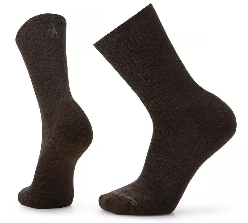 Everyday Solid Rib Crew Socks