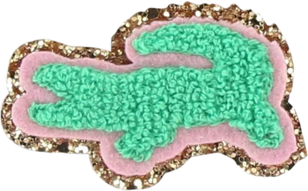 Glitter Alligator Patch