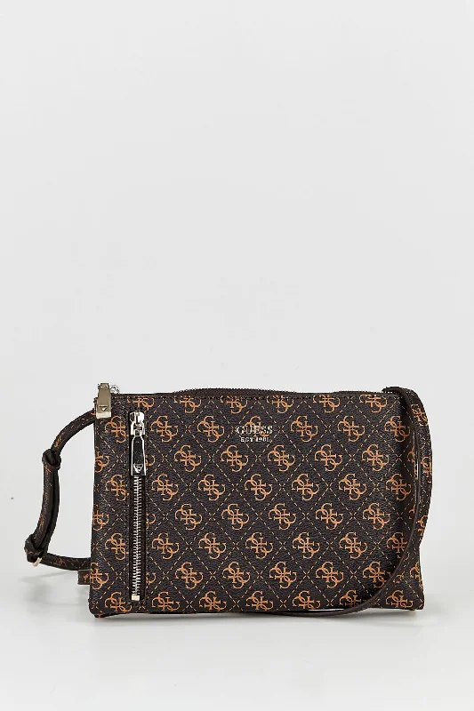 Naya Double Zip Crossbody Bag