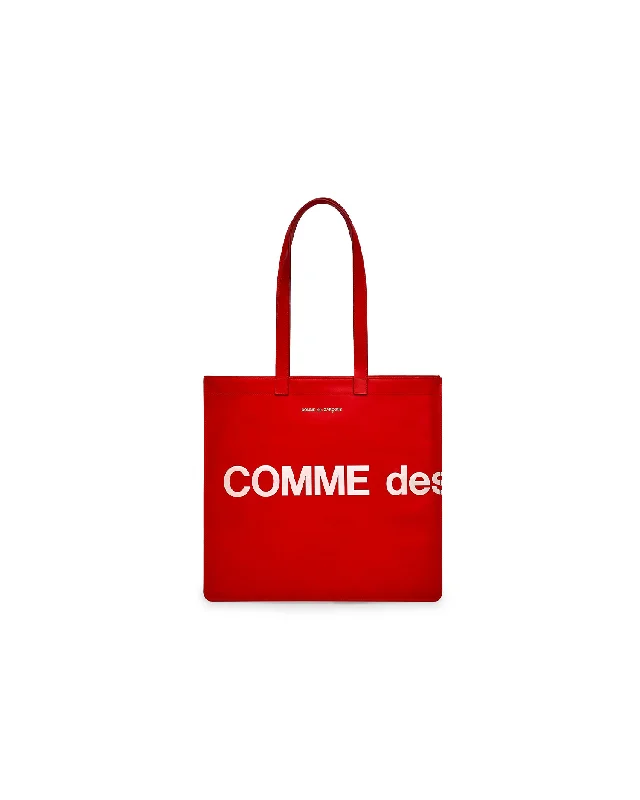 Huge Logo Tote Bag - Red