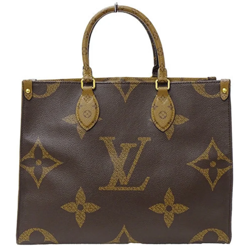 LOUIS VUITTON Bag Monogram Giant Women's Handbag Shoulder 2way Reverse On the Go MM M45321