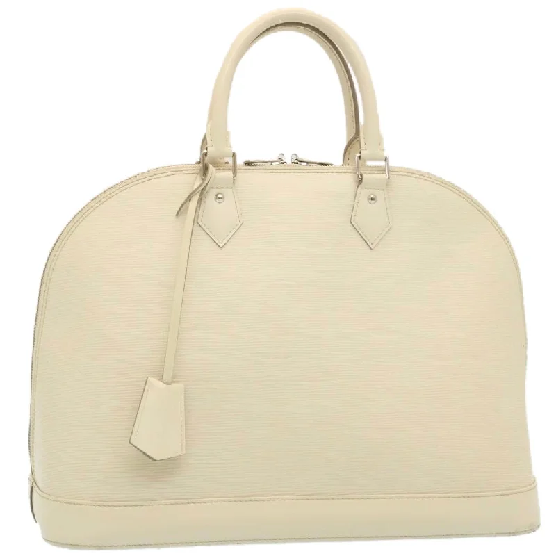 LOUIS VUITTON Epi Alma GM Hand Bag White M4032J LV Auth 29185