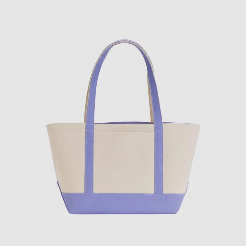 Medium Heavyweight Canvas Tote (Bluebell)