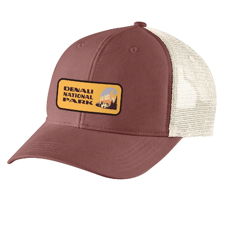 Men's Canvas Denali National Park Patch Cap