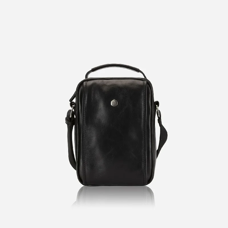 Mens Crossbody Bag, Black