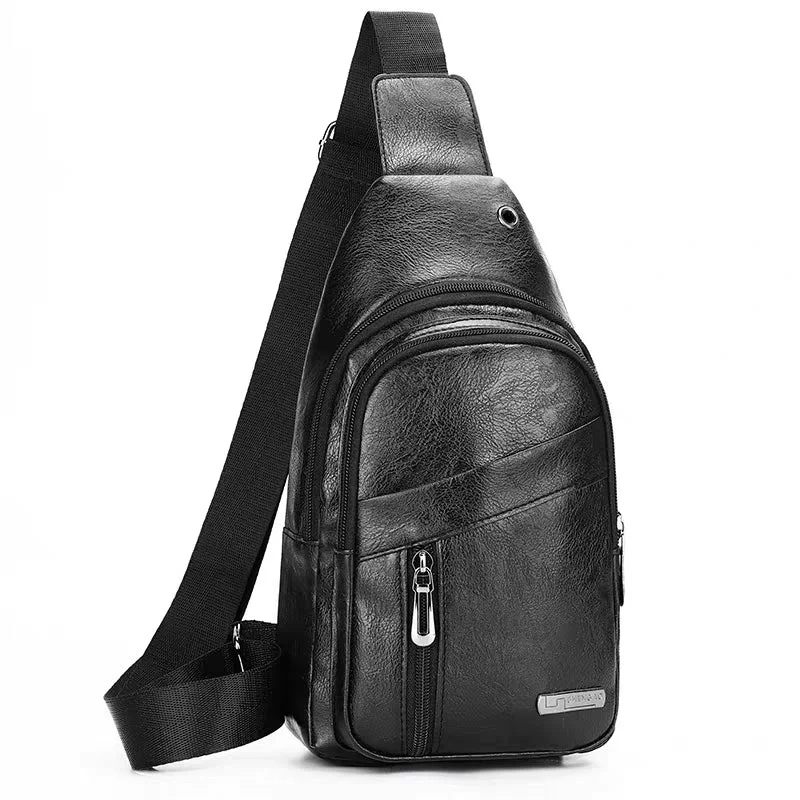 Black Messenger Bags Sports Bag Gym Bag 4180