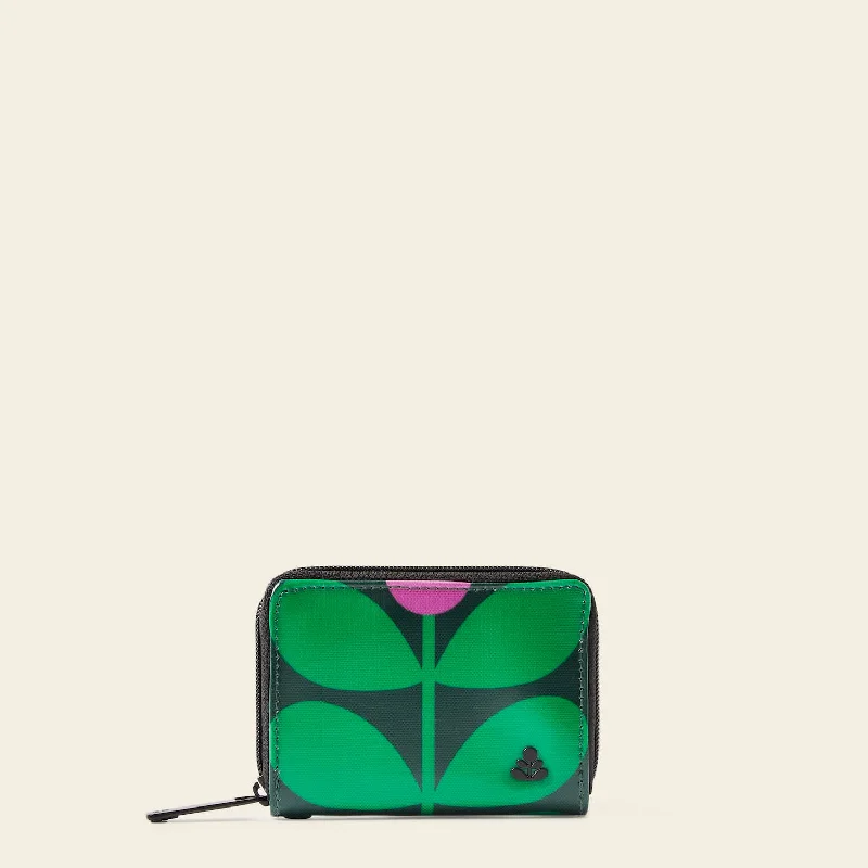 Remember Me Purse - Sixties Stem Emerald