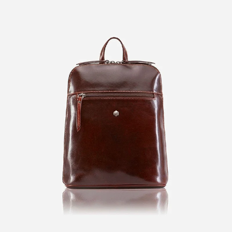 Ladies Modern Backpack, Tobacco