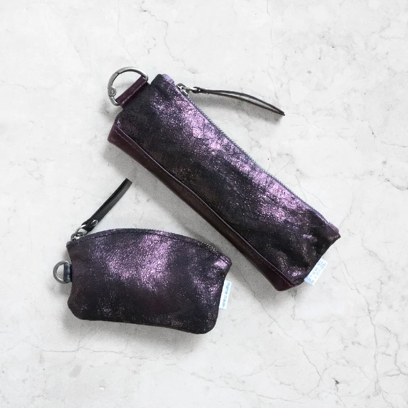 mica amethyst lamb + falcon | purple zip | limited | last one