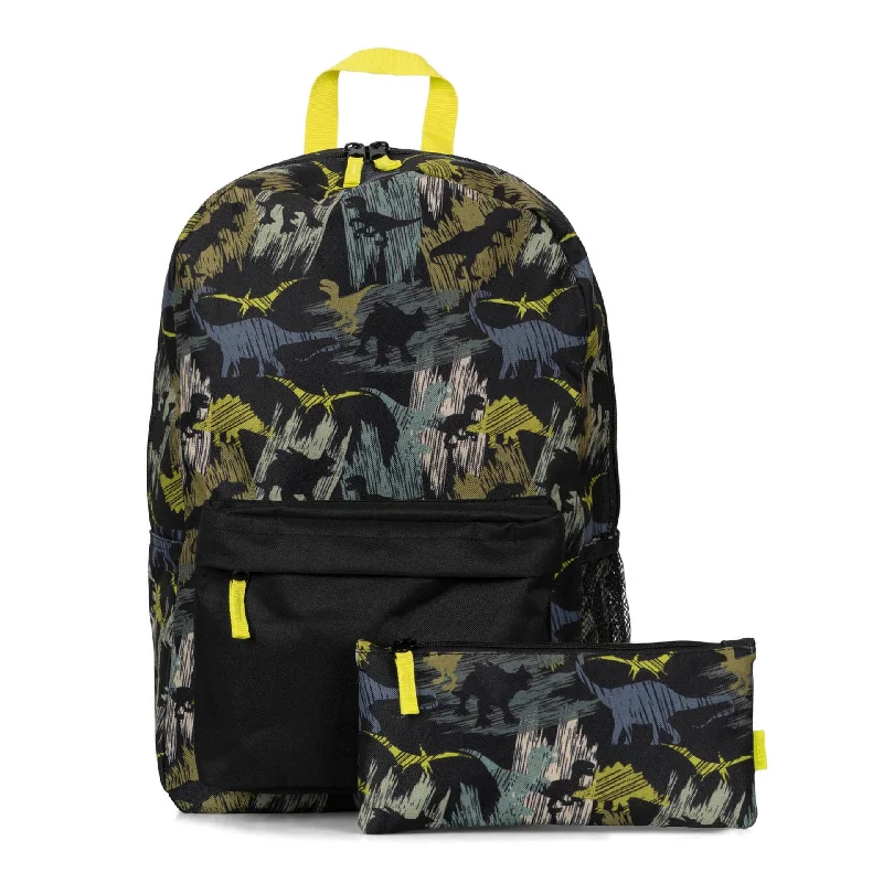 Mega Value Jurassic Backpack and Pencil Case