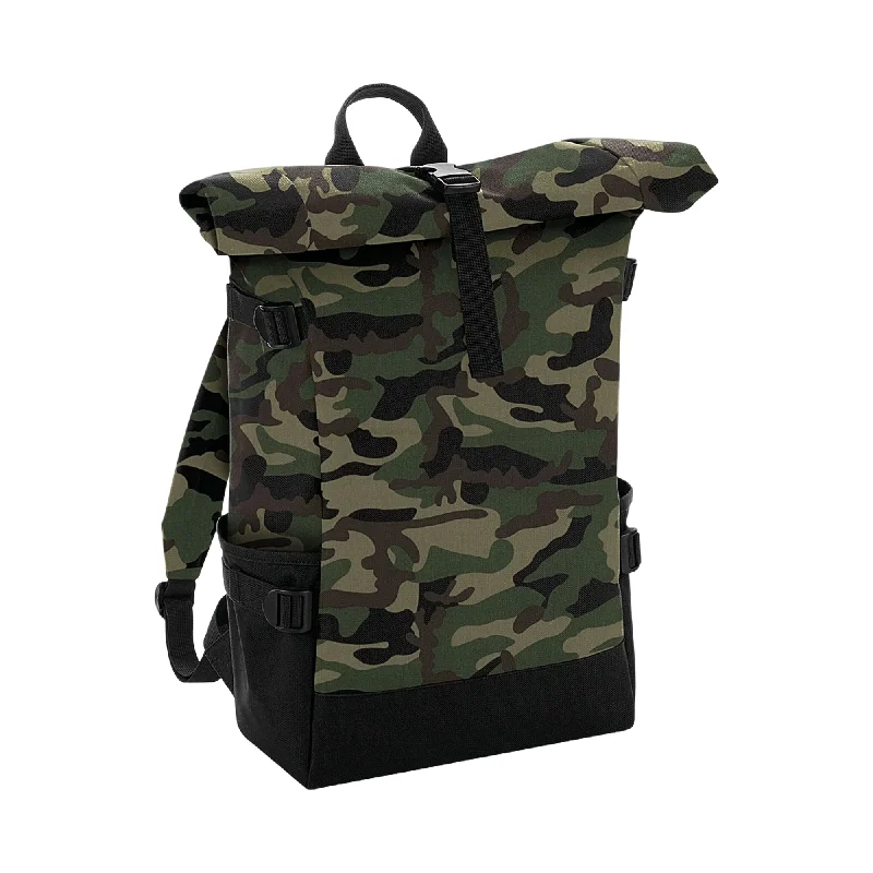 Bagbase Block Roll Top Backpack