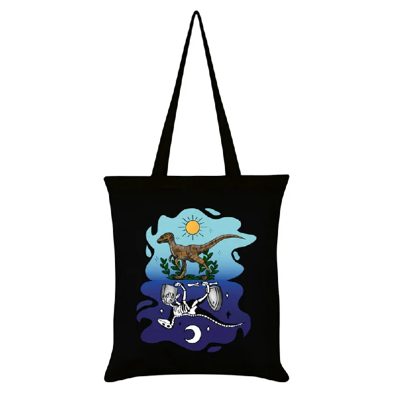 Grindstore Dinosaur Day & Night Tote Bag