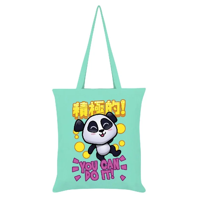 Handa Panda You Can Do It Tote Bag