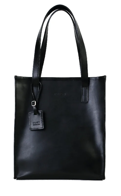 Mod 105 - Tote Bag Heritage Black made with Tuscan Vegetable-Tanned Leather