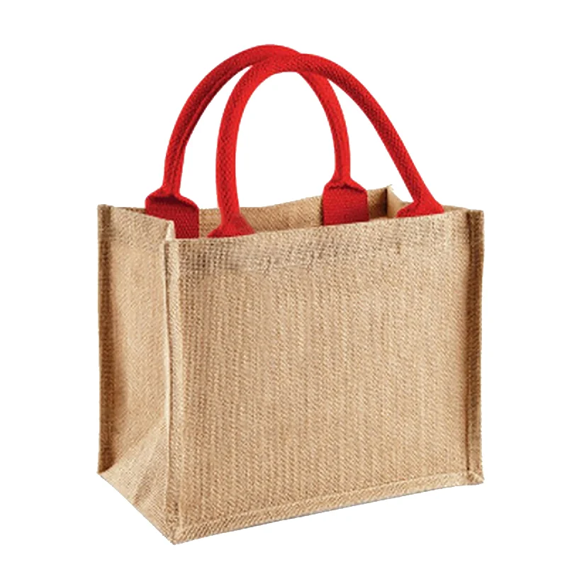 Westford Mill Jute Mini Gift Bag (6 Litres)