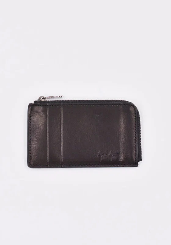 YOHJI YAMAMOTO DISCORD DG-A02-704-1-02 MINI CARD WALLET BLACK