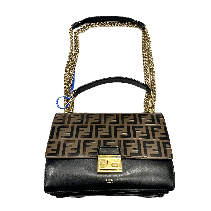 Crossbody Luxury Designer By Fendi  Size: Medium