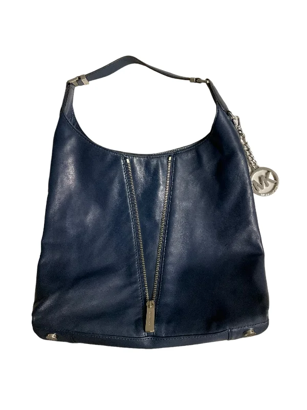 Navy Handbag Designer Michael By Michael Kors, Size Large