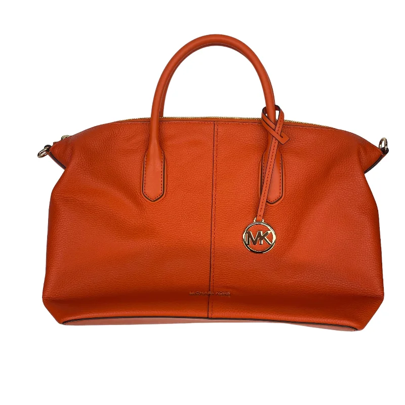 ORANGE HANDBAG DESIGNER by MICHAEL KORS Size:LARGE